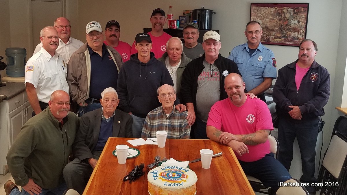 Retired North Adams Firefighter Celebrates Centennial /