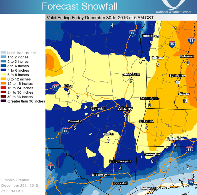 Snow Leads To Early Closures; Storm Warning Declared / iBerkshires.com ...