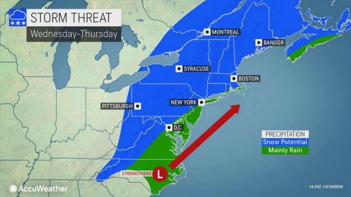 Wednesday's Snowstorm Could Drop Up to a Foot - Vimarsana News